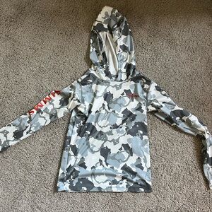 SIMMS kids fishing shirt YS